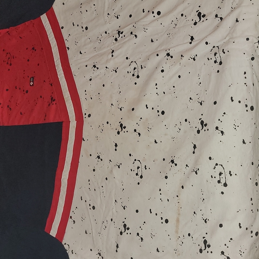 South Pole, 5XB, White, Red, Blue, Black. Stained pictured